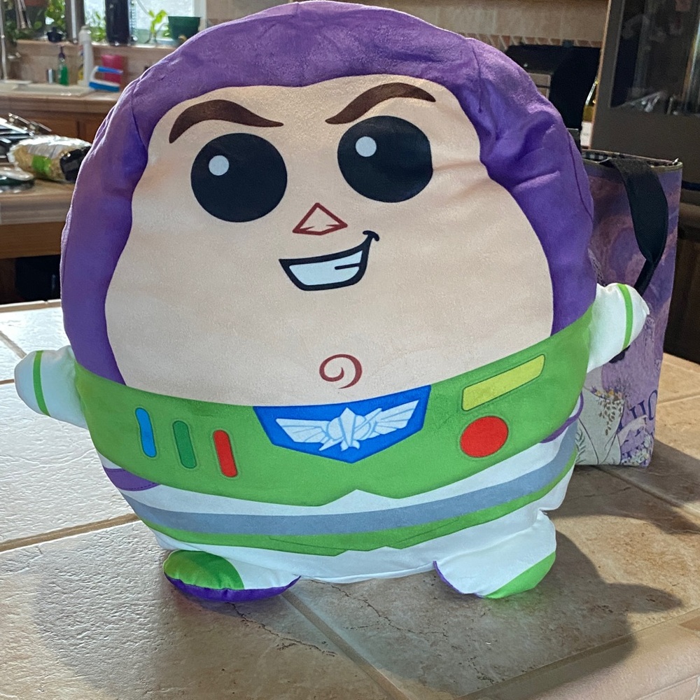 Space Hero Plush Toy - Green and Purple